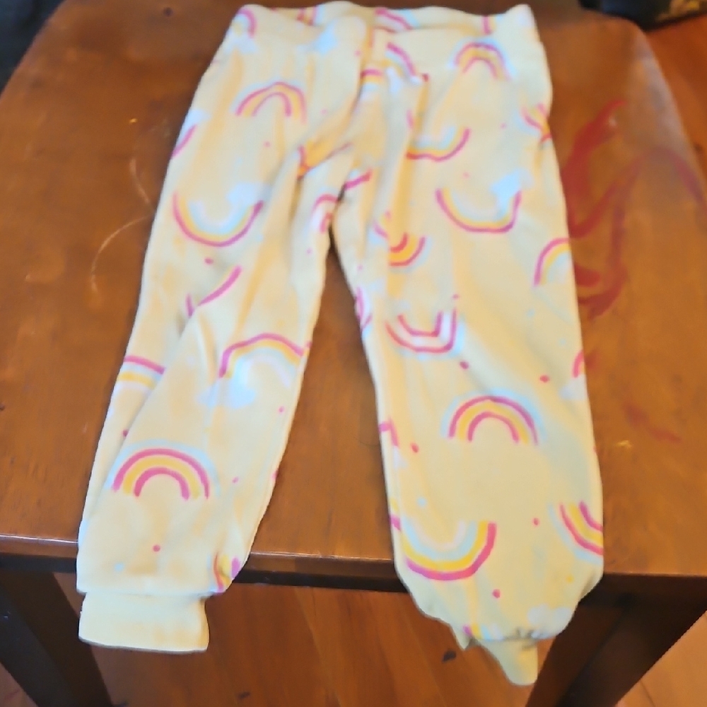 Rainbow Patterned Kids Casual Bottoms